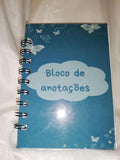 Caderno Wire-o (A6) Pautado 80 folhas